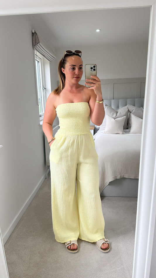 Cheesecloth Jumpsuit