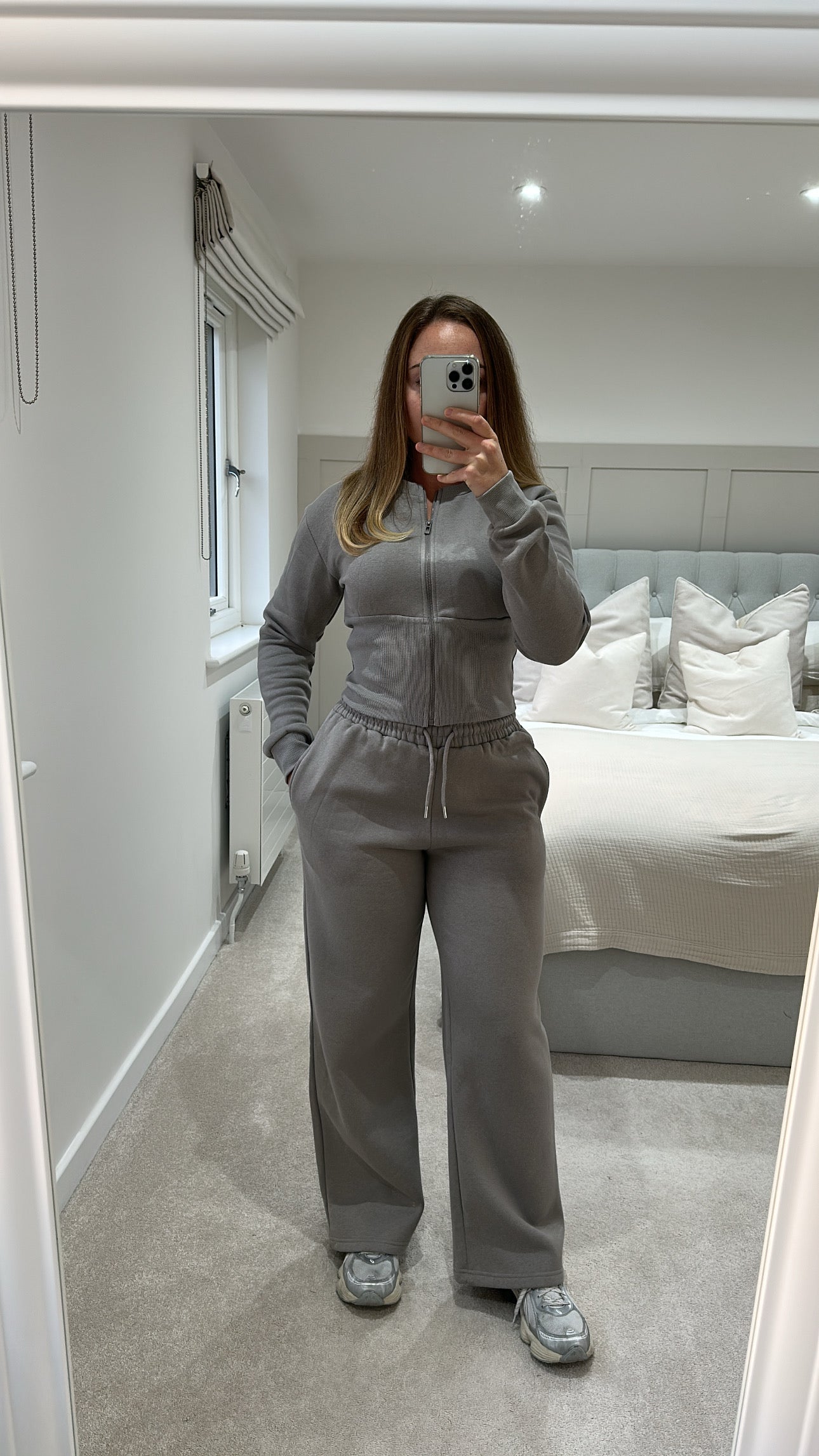 Dove cinched tracksuit