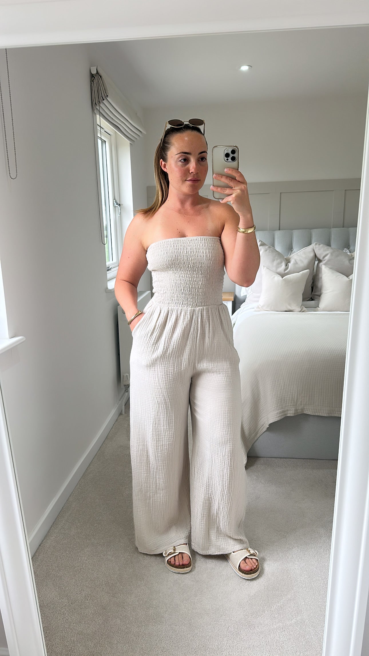 Cheesecloth Jumpsuit