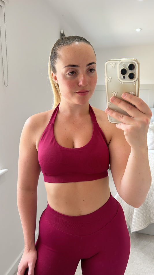 Berry sports bra