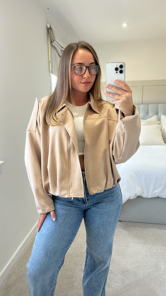 Suede jacket