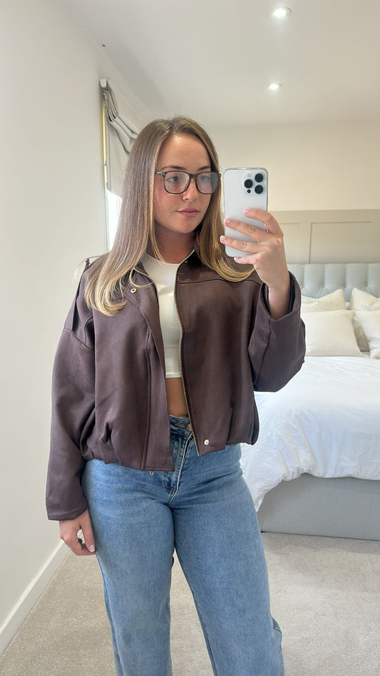 Suede jacket