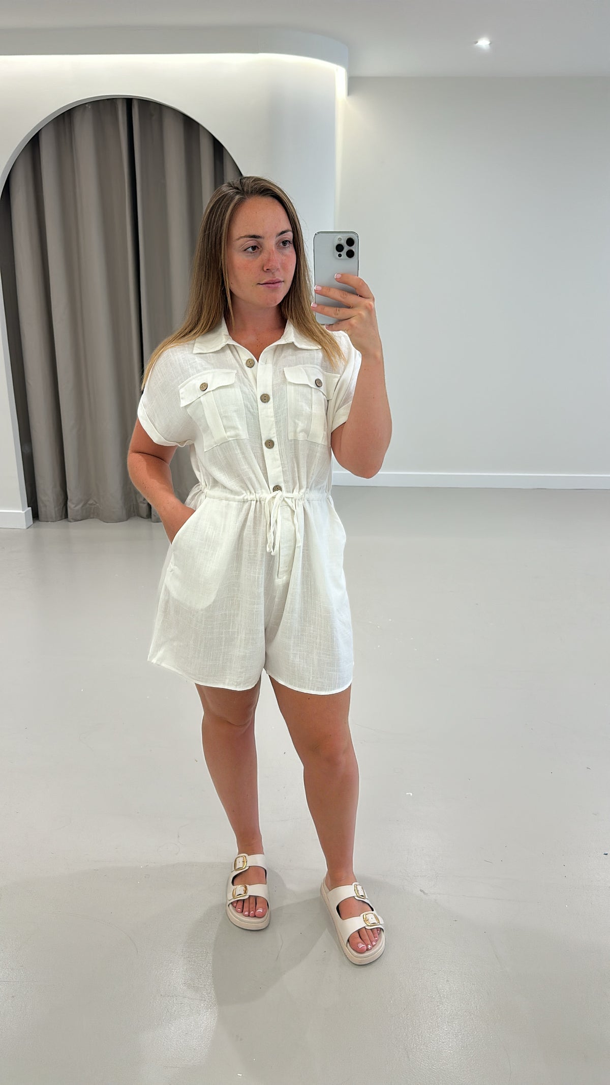 Linen Playsuit