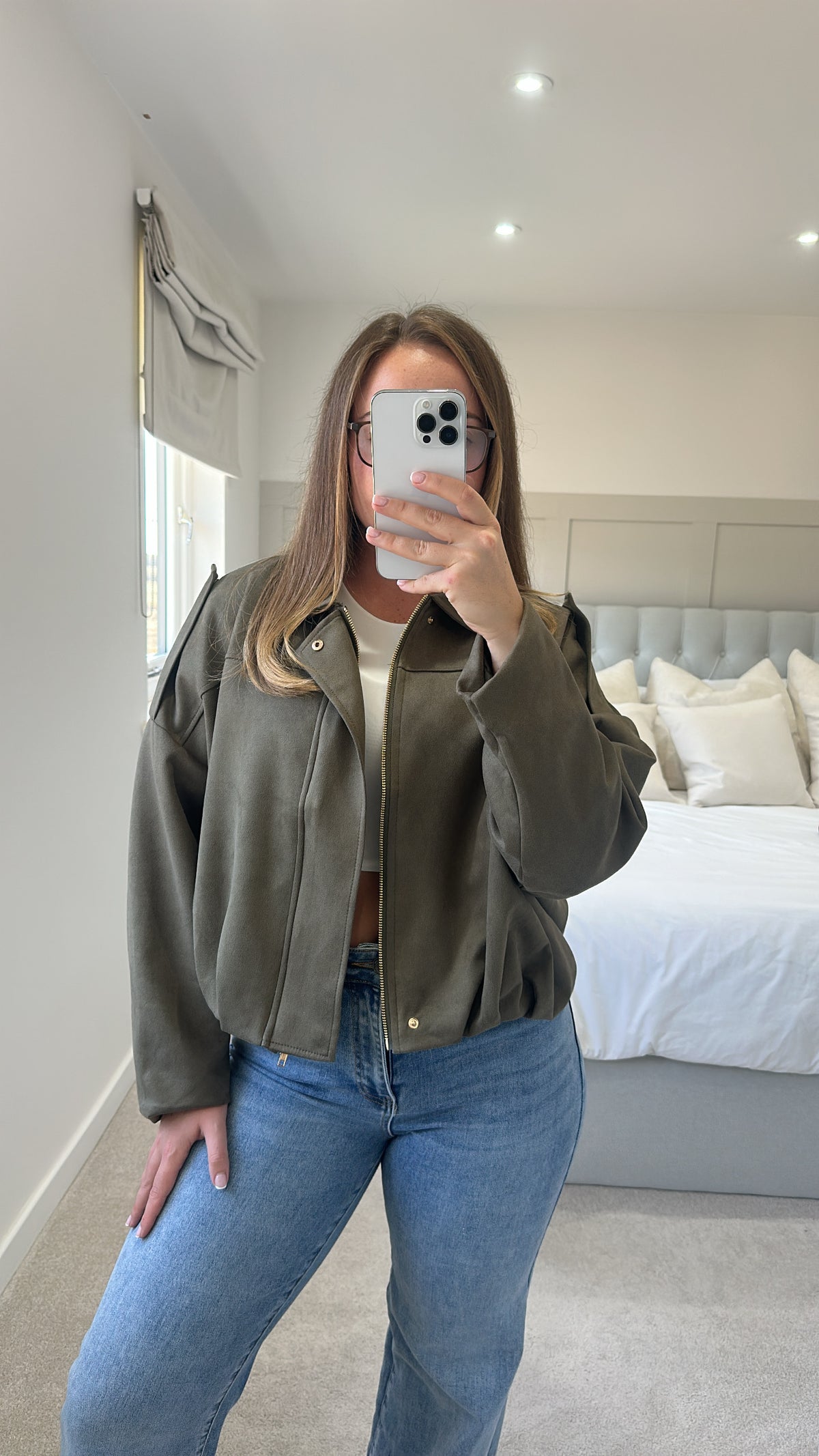 Suede jacket