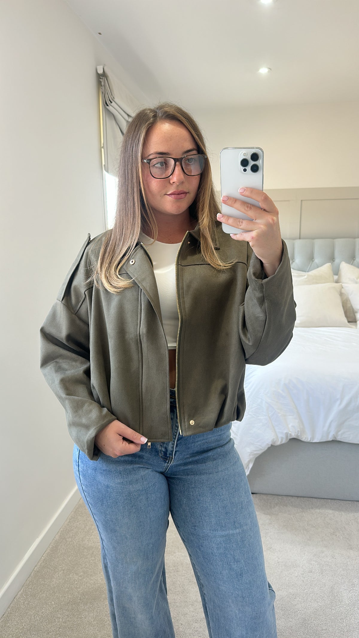 Suede jacket