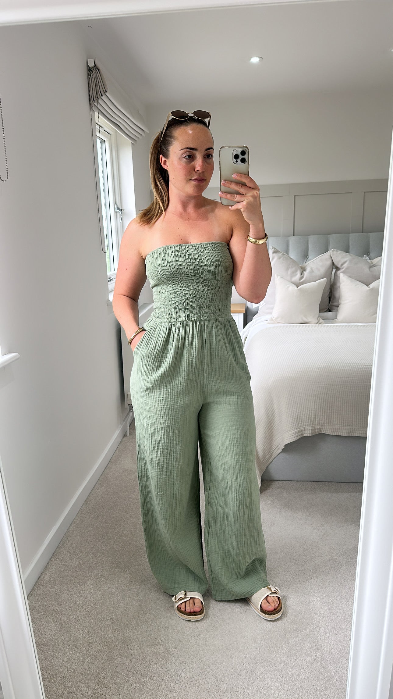 Cheesecloth Jumpsuit