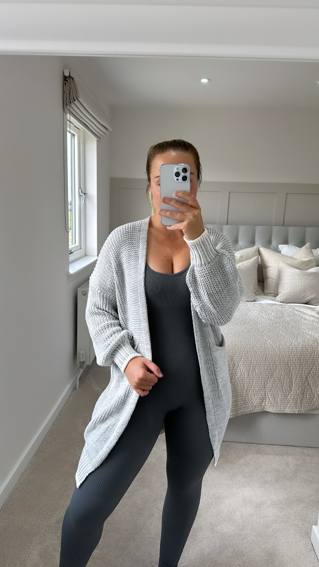 Light grey cardigan