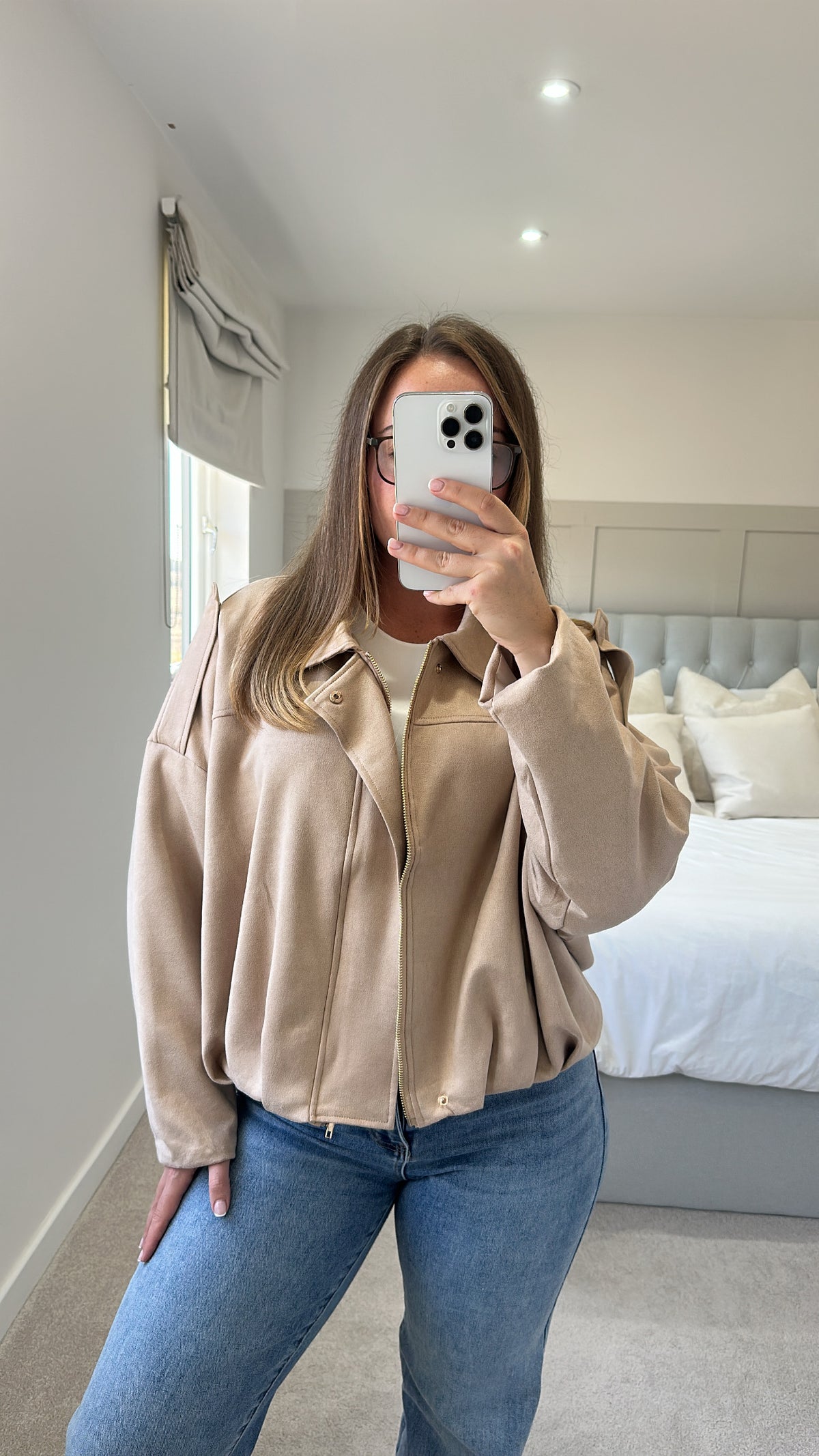 Suede jacket