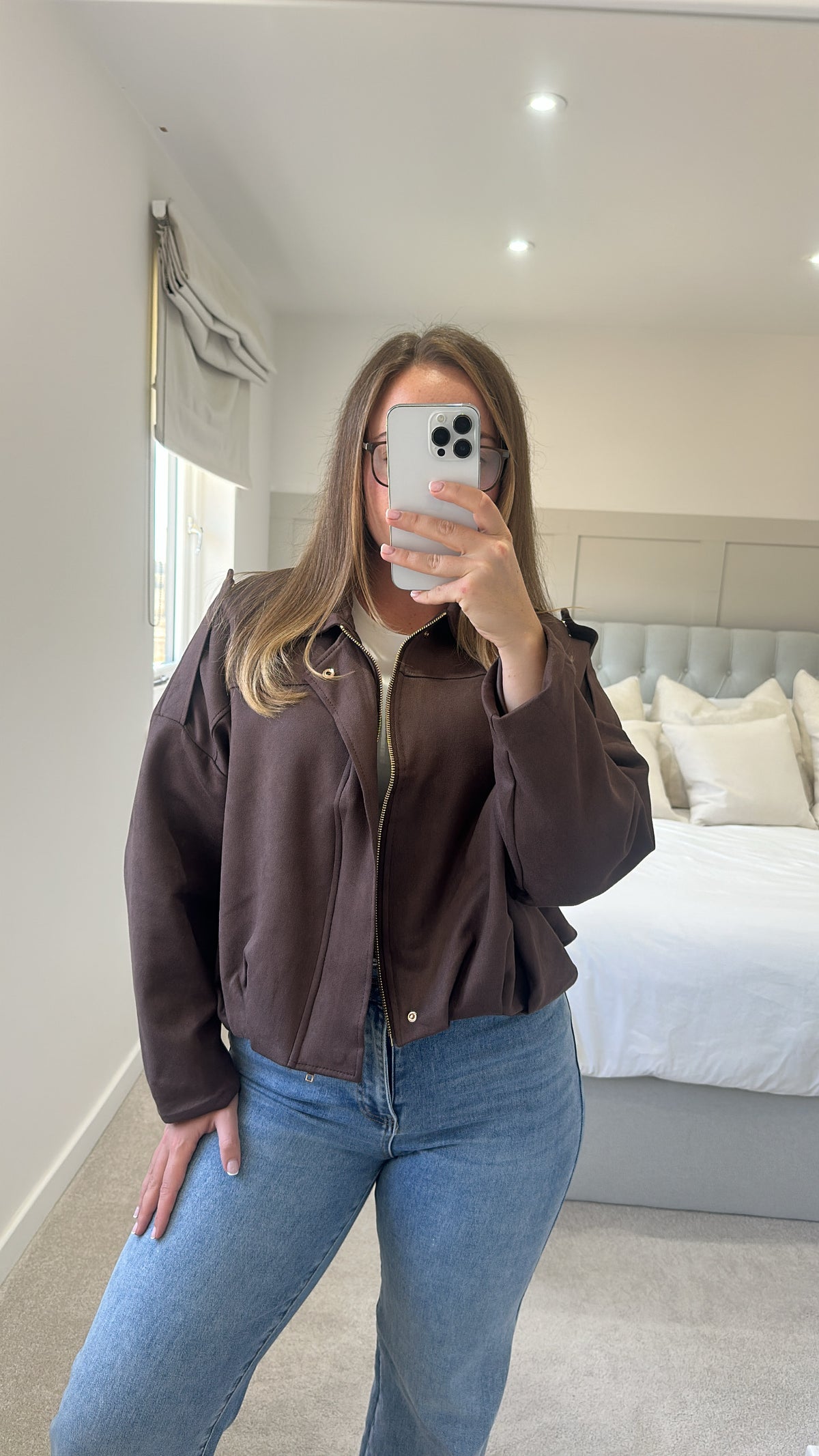 Suede jacket