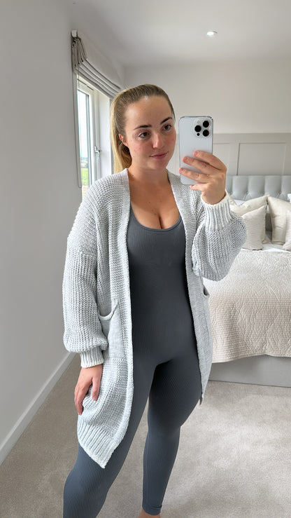 Light grey cardigan