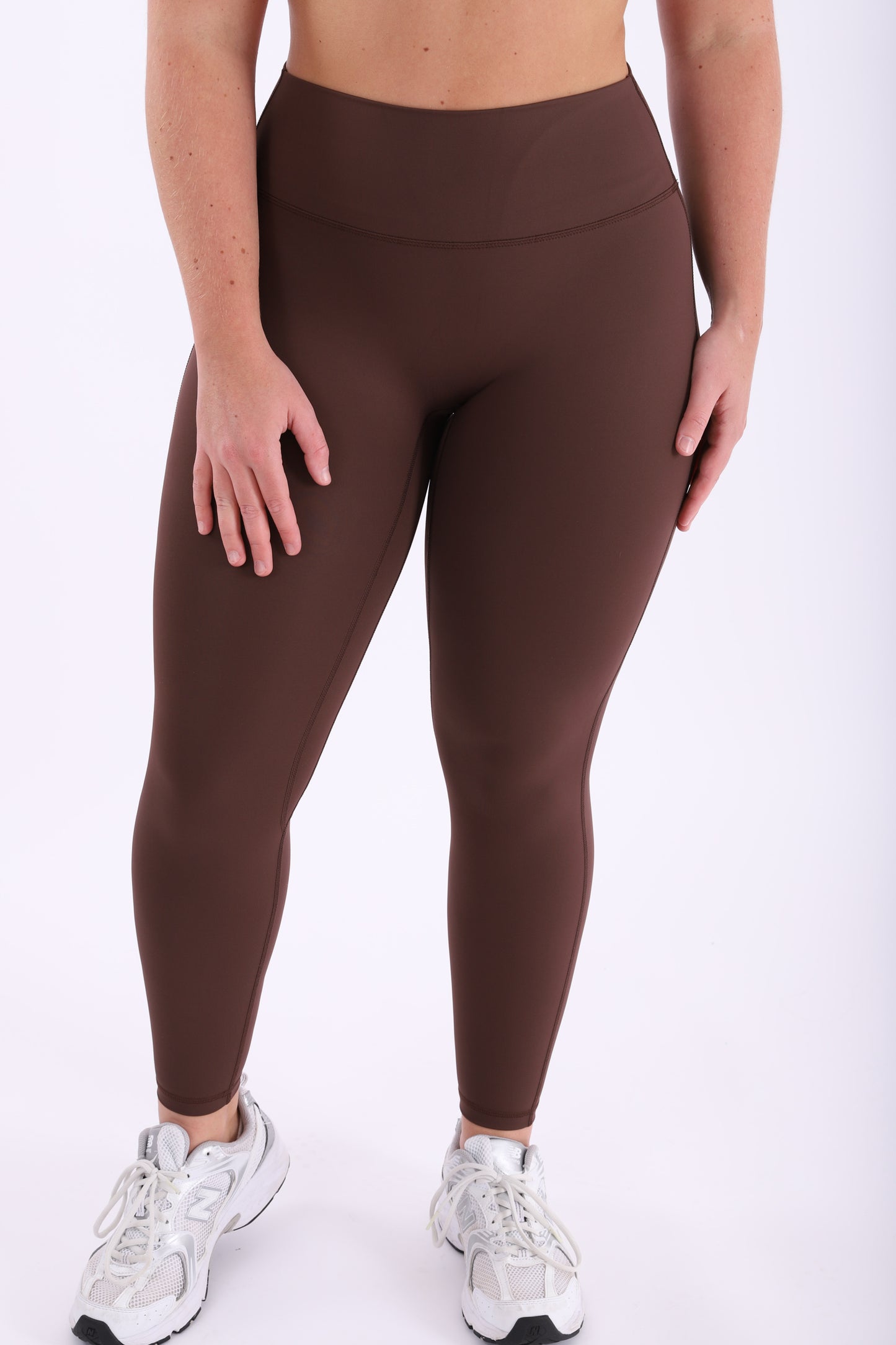 Chocolate brown smooth and sculpt leggings